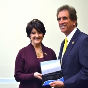 Dr. Rita Alloway with Congressman Renacci (R-OH)